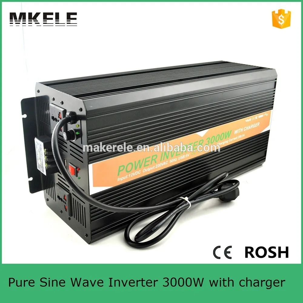 

MKP3000-122B-C high efficiency off grid pure sine wave inverter 3000w 12v 220v pure sine wave inverter with charger