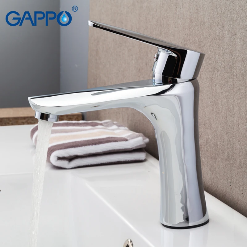 

GAPPO Basin Faucet Waterfall Basin Sink Faucet Mixer Basin Taps Deck Mounted Tub Faucet Bathroom Mixer Sink Taps Hot Cold Water