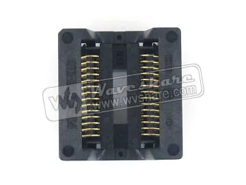 Enplas ic Test & Burn-in Soquete Programador Adaptador 7.5mm Largura 1.27mm Passo Sop28 So28 Soic28 Ots-28-1.27-04 - Imagem 3