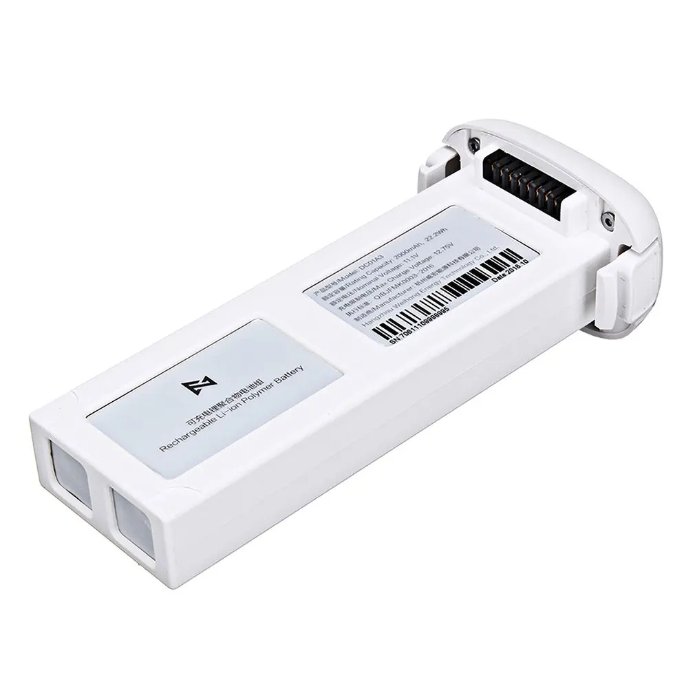 

Rechargeable Xiaomi Fimi A3 11.1V 2000mAh Intelligent Battery Spare Parts for Fimi A3 Drone Quadcopter Drone Parts RC Battery