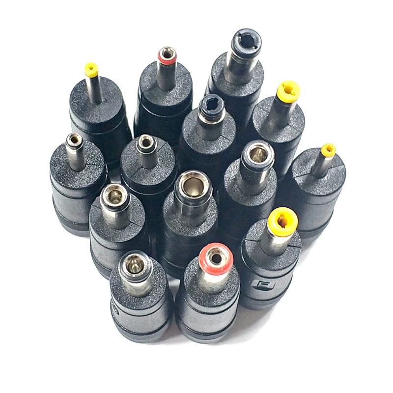 набор переходников для блока питания. набор переходников штекер питания 10шт. набор адаптеров разъемов штекеров питания 12в. набор переходников штекер питания 10шт. набор переходников для блока питания.