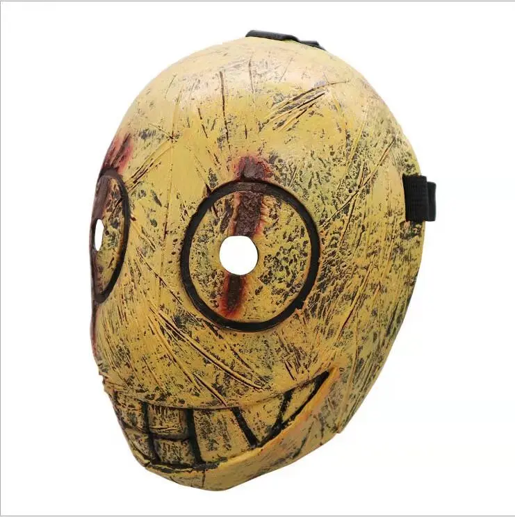 Dead by Daylight латексная маска для косплея для взрослых, косплей на Хэллоуин игра Карнавальная маска подарок Прямая поставка - Цвет: Yellow