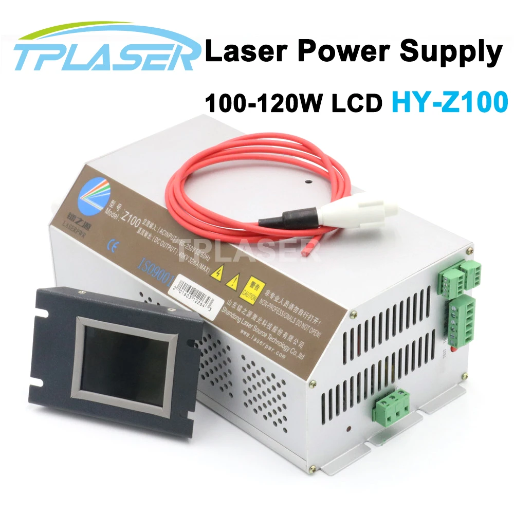 

Z100 Intelligent Co2 Laser Power Supply For 100-120W Co2 Laser Tube With LCD PFC function