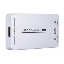 XI100D UVC USB3.0 1080 P 60FPS HDMI Dongle Capture USB de Captura de HDMI 1.4a estándar para Windows 7 Windows Server/Linux