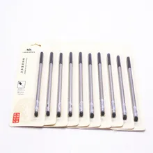 Роскошная карточка Расширенный Jinhao 10 шт чернил черный Заправка роллербол ручка