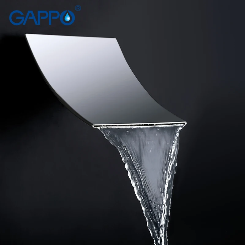GAPPO смесители для душа настенный набор с водопадом скрытый смеситель ванной