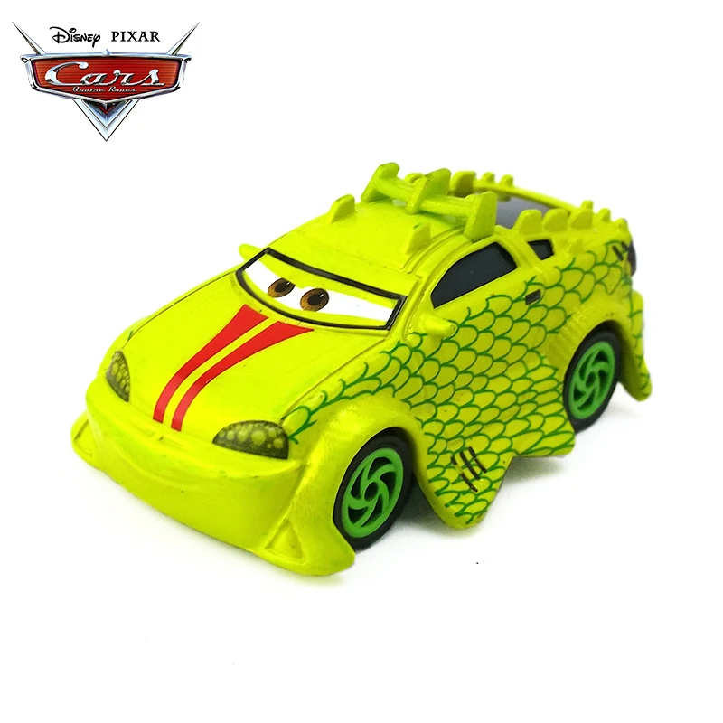 Disney Pixar Cars Komodo 1:55 металлический литой автомобиль Развивающие игрушки модель автомобиля для мальчиков Детский подарок на день рождения