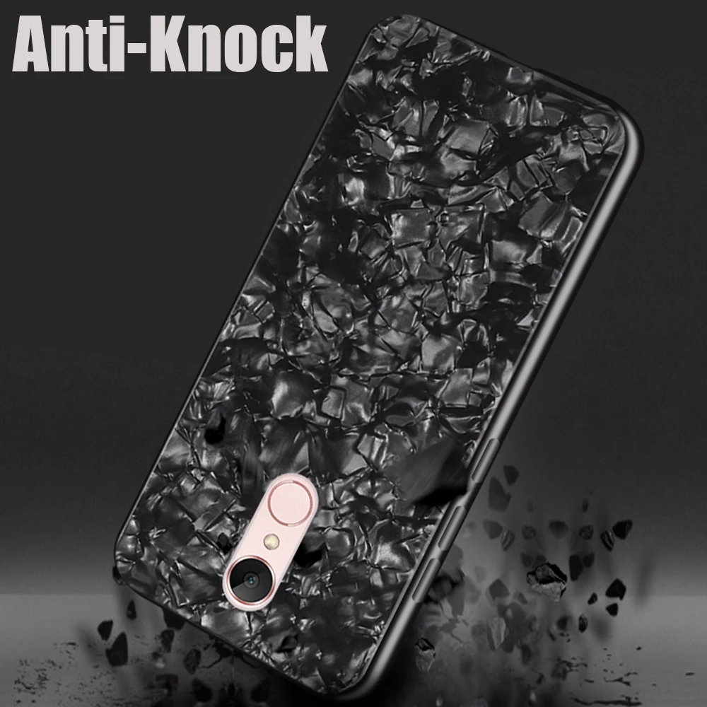 YIESOM Tempered Glass Case For Xiaomi Redmi 5 Plus Back Cover Shell Soft TPU Bumper Phone Case For Xiaomi Redmi 5  5 Plus Coque (7)