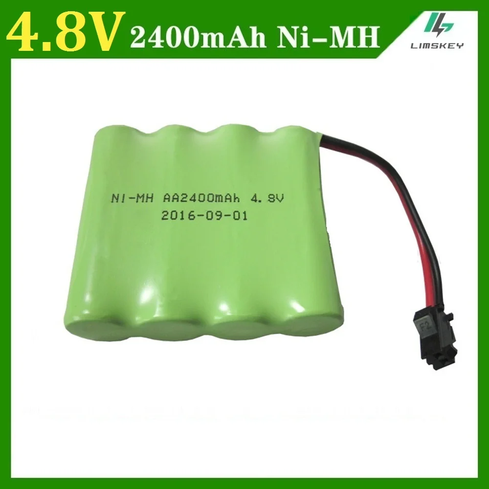 4,8 V 2400mAh пульт дистанционного управления игрушка электрическое освещение средства безопасности 4* AA Ni-MH батареи для радиоуправляемых игрушек группа