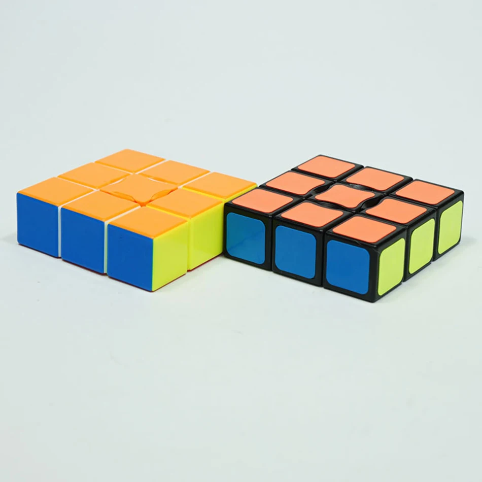 Супермягкий волшебный куб YJ 1x3x3 черный/без наклеек YongJun 133 скоростной пазл Куб