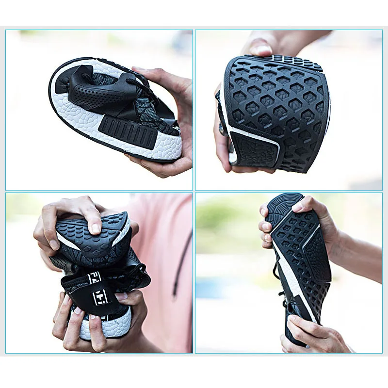 Safety Shoes Mens Steel Toe Cap Breathable Lightweight Anti-smashing Stab-resistant plus size 48 Casual Work Shoes Men