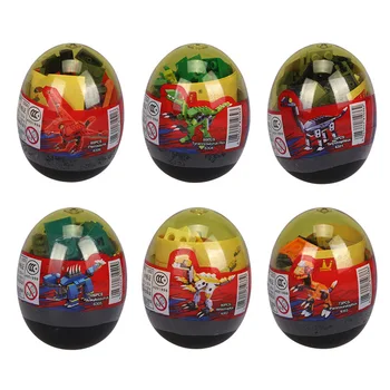 

6Pcs/Set Wange Building Blocks Twisted Egg Blocks Jurassic Dinosaurs Small Particles Building Blocks Assembled Toys Kids Gifts
