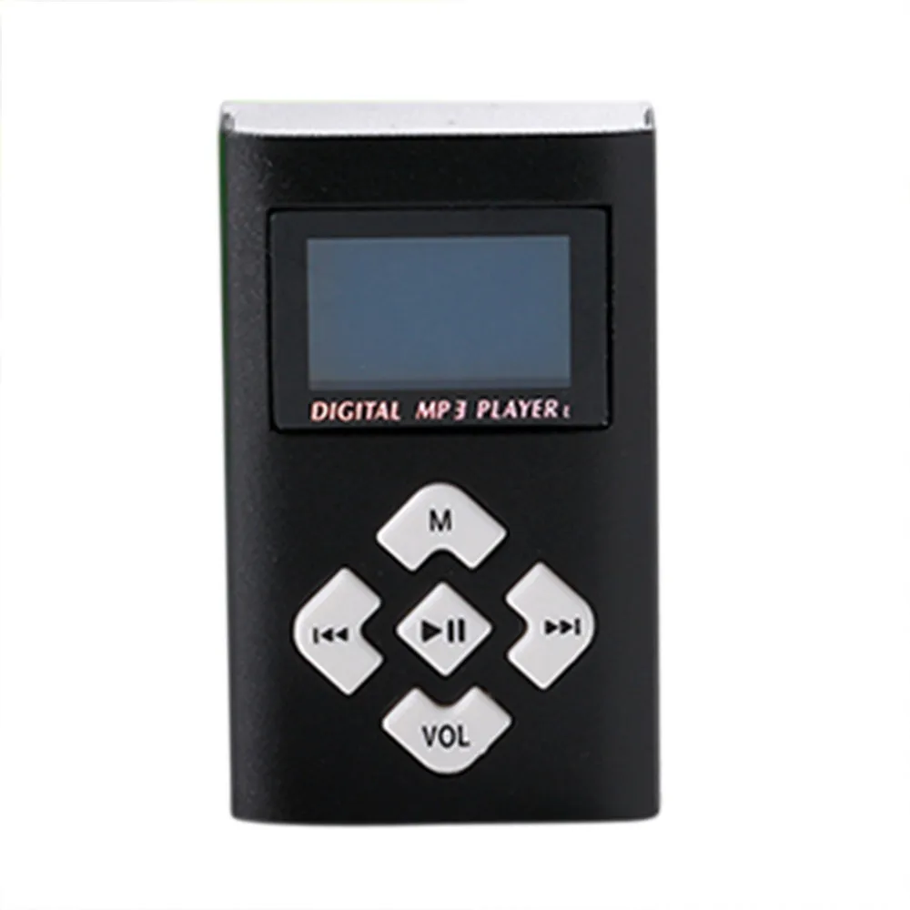 Деликатес USB мини MP3 плеер ЖК-дисплей Экран Портативный Поддержка 8 ГБ карта Micro SD карты памяти мобильного флэш-диск репродуктор de alta fidelidad