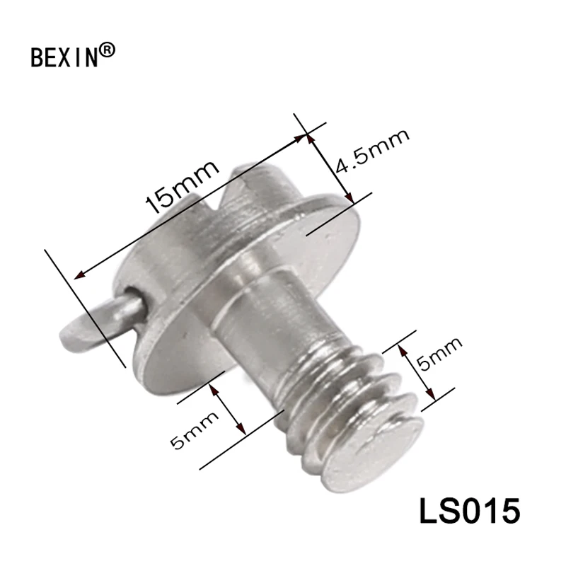 

Tripod/Monopod/Quick Release Plate Camera Photographic Accessories Screws 1/4" C ring Camera Screw for Digital Camera