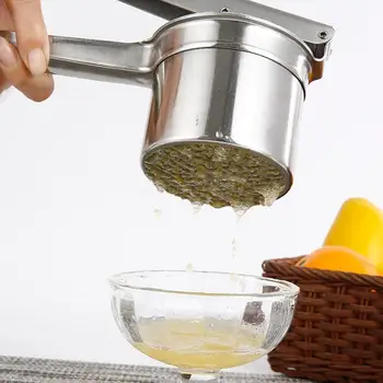 

Stainless Steel Manual Juicer Household Presser Mini Fruits and Vegetables Juicer Kitchen Gadgets