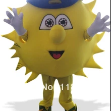 Талисман солнце Солнечный костюм талисмана Модный на заказ костюм аниме косплей наборы маскарадный костюм карнавальный костюм