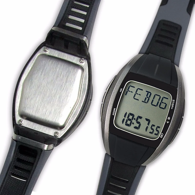 6 Wireless Heart Rate Monitor 30 ~ 240 bpm Range Chest Strap Pedometer Watch Fitness Belt Sport Calorie Fat Calculation Activity Tracker