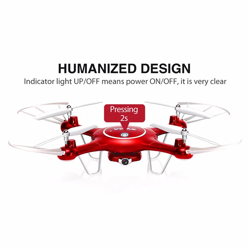 

Syma X5UW RC Drone Quadrocopter With HD Camera Wifi FPV Real-time Drones SmartPhone Control Helicopter Dron With 4G Memory Card