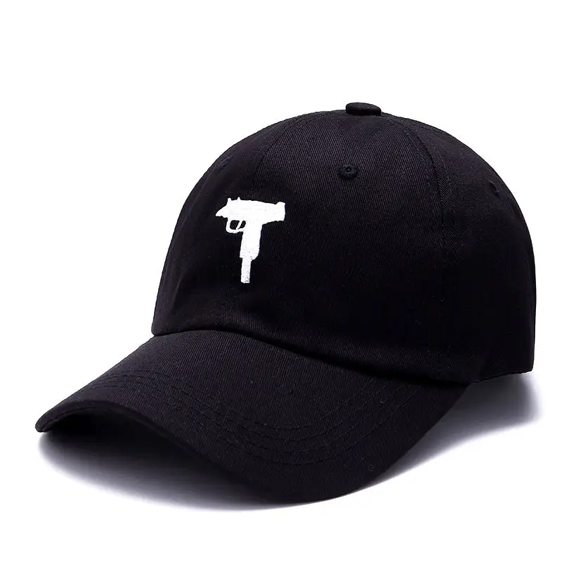 VORON пистолет УЗИ бейсболка США Мода Snapback хип-хоп кепка мужская HEYBIG кривой козырек 6 панель шляпа шлем для папы de marque