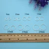 Fashion 925 Sterling Silver Earrings For Women Mini Small Hoop Earrings Ear Bone Buckle Round Circle Earrings 8mm-20mm aretes 2