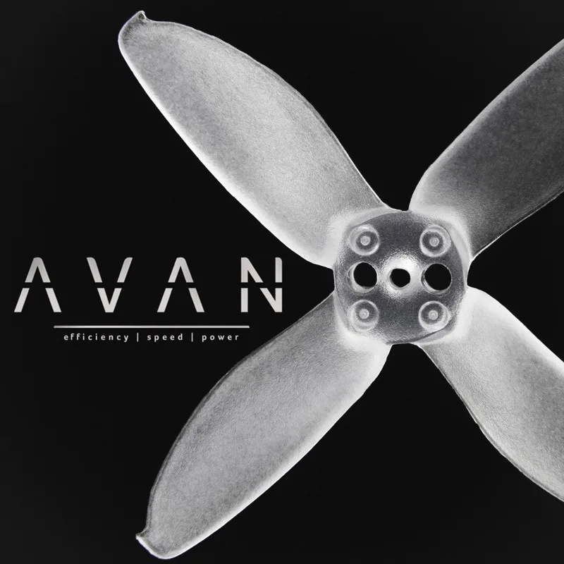 Emax AVAN Micro 2inch 4-blade Propeller Support 11 Series Motors RS1106 2-4S Indoor FPV Mini Quadcopter  (1)