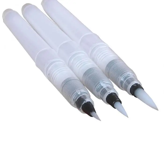 1/3 шт. многоразового Цвет ручка кисточек для рисования картины каллиграфия иллюстрация ручка канцелярских MDD88