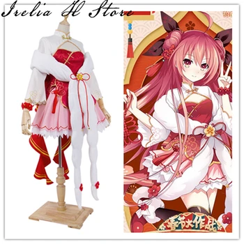 

Itsuka Kotori Date A Live Anime Cosplay Itsuka Kotori Elf come again cosplay costume dress female