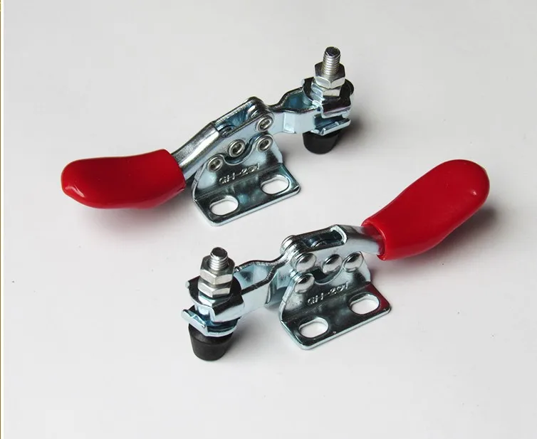 27Kg 2-Piece Ucland Short Bar Flanged Base Horizontal Toggle Clamps 27Kg 2-Piece Ucland Short Bar Flanged Base Horizontal Toggle Clamps