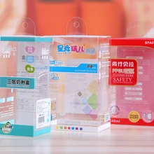 Карбидные режущие пластины для фрезы Пластиковая Сетка упаковочная коробка напечатанная, пользовательские УФ устойчивые прозрачные пластиковые конфетные коробки- PX20101