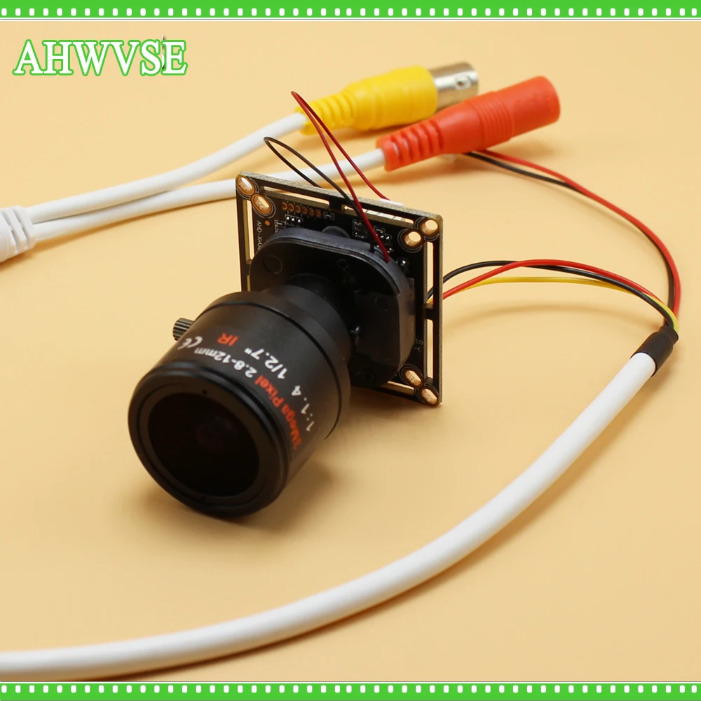 Плата модуля камеры AHWVSE 2 8 12 мм объектив CMOS IR Cut Filter 1080P сверхнизкое освещение