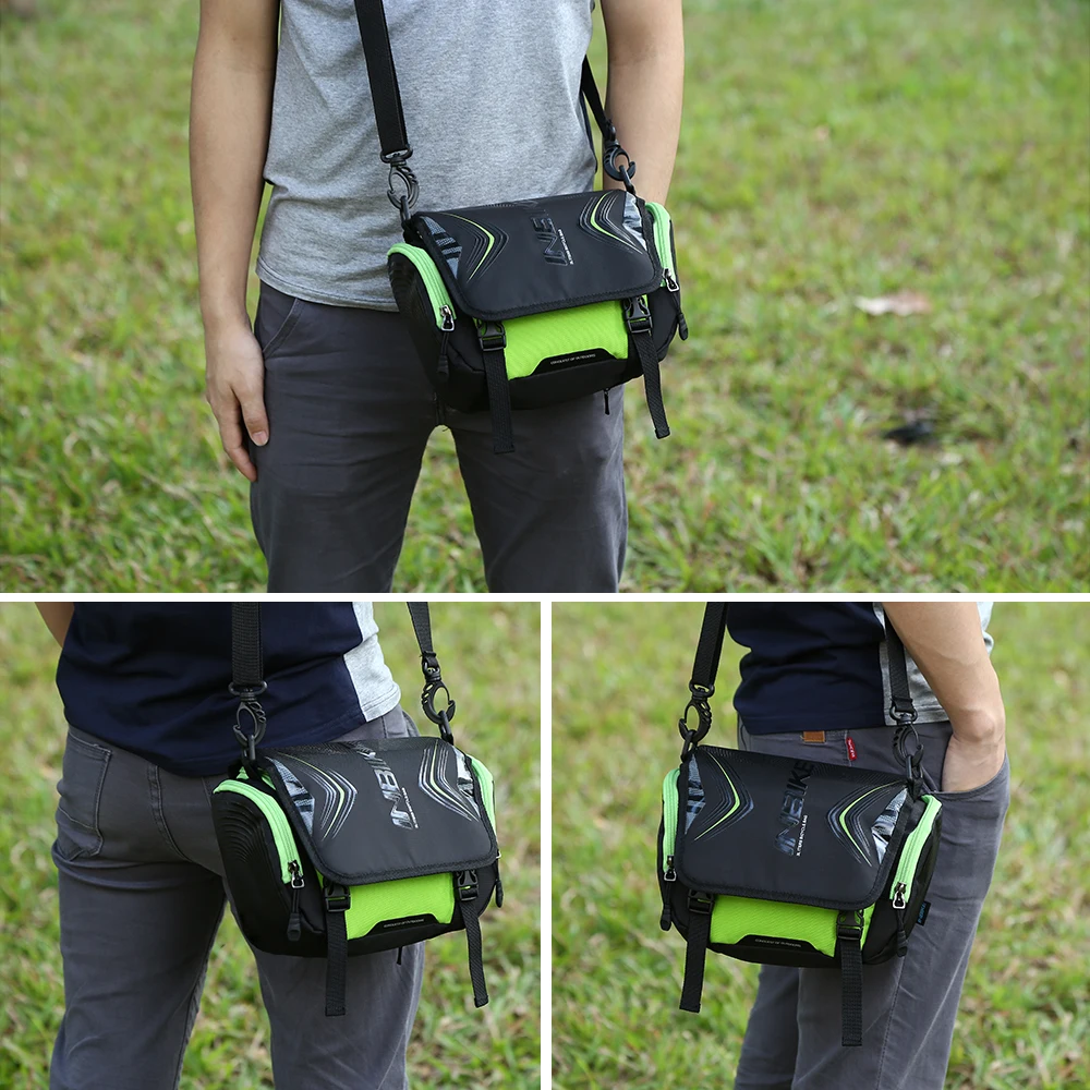 Sale INBIKE Waterproof Bicycle Bag Large Capacity Handlebar Front Tube Bag Bike Pocket Shoulder Backpack Cycling Bike Backpack 8