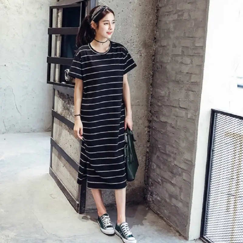 straight t shirt dress