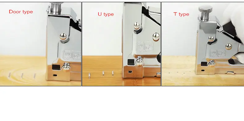 3-в-1 мини ручной гвоздильщик и степлер для деревянной мебели, двери и обивки, машина для намотки проволоки, отправьте 1000 гвозди