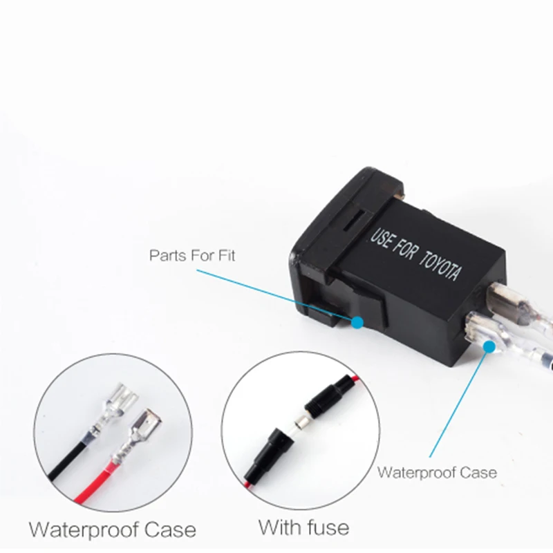 2019 Новое поступление разветвитель гнезда прикуривателя 12В 24В 2 порта USB