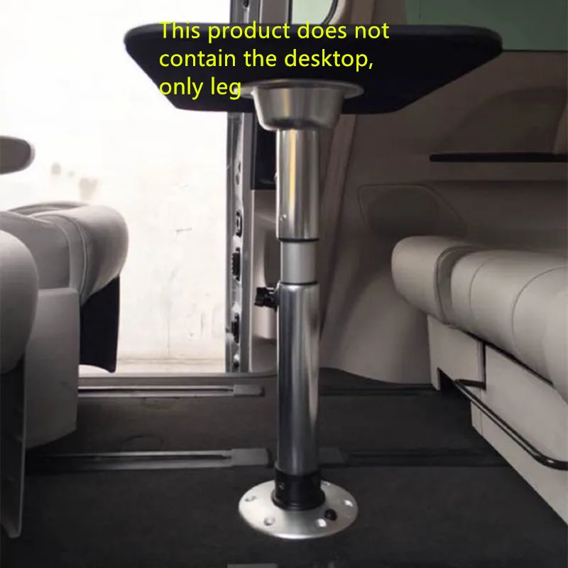 HWHongRV RV Telescopic Table Legs Adjustable Height Table Mount for Motor Homes Bracket Stowable Stand