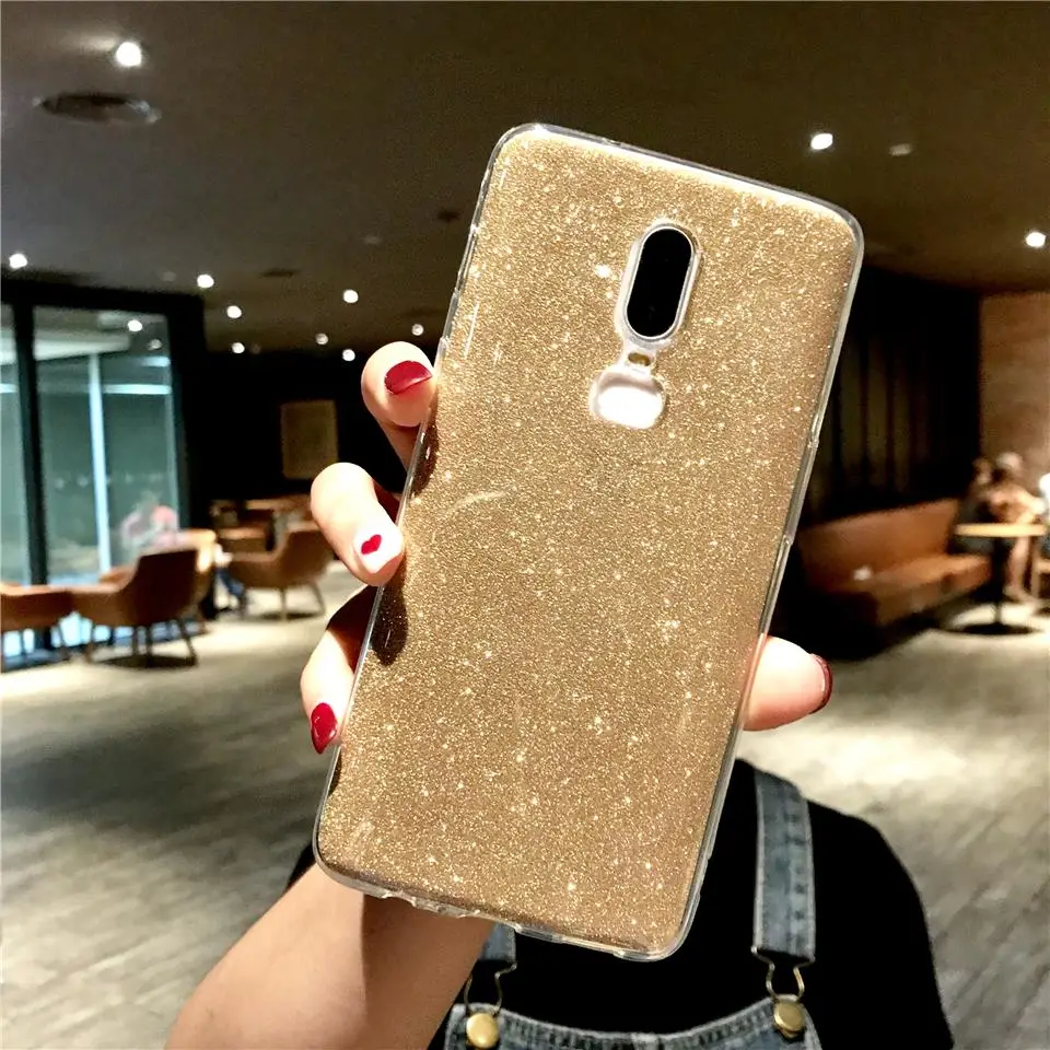 Золотой Глиттер для телефона чехол s для мобильного телефона OnePlus 6-7 лет, 5, 7 лет Meizu M5 M6 M8 M9 Примечание X8 M9C M6T M6S M5S Pro 6 U10 U20 чехол Силиконовый ТПУ мягкий чехол - Цвет: Золотой