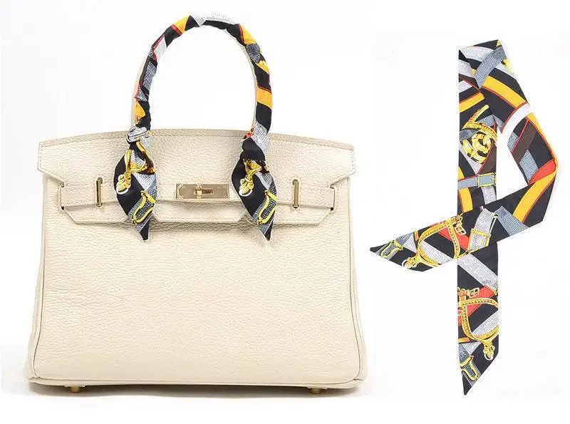 Free Shipping 6pcs Lots Women S T Bag Handle Wrap Silk Scarf Free Shipping 6pcs Lots Women S T Bag Handle Wrap Silk Scarf 2017 Fashion Scarves For Handbag In From Clothing