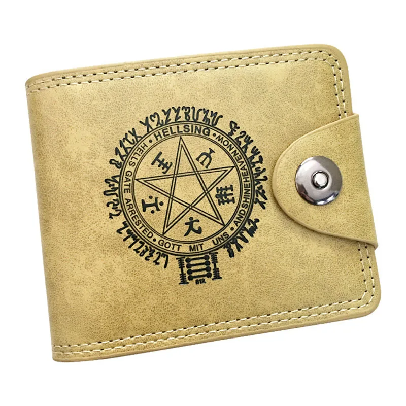Branded New Design Hellsing Anime Wallets PU Leather Card
