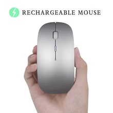 Bluetooth Мышь для MacBook Air Pro, для Win10/Mac ноутбук Беспроводной Мышь Перезаряжаемые Mute Тихая оптическая Мышь