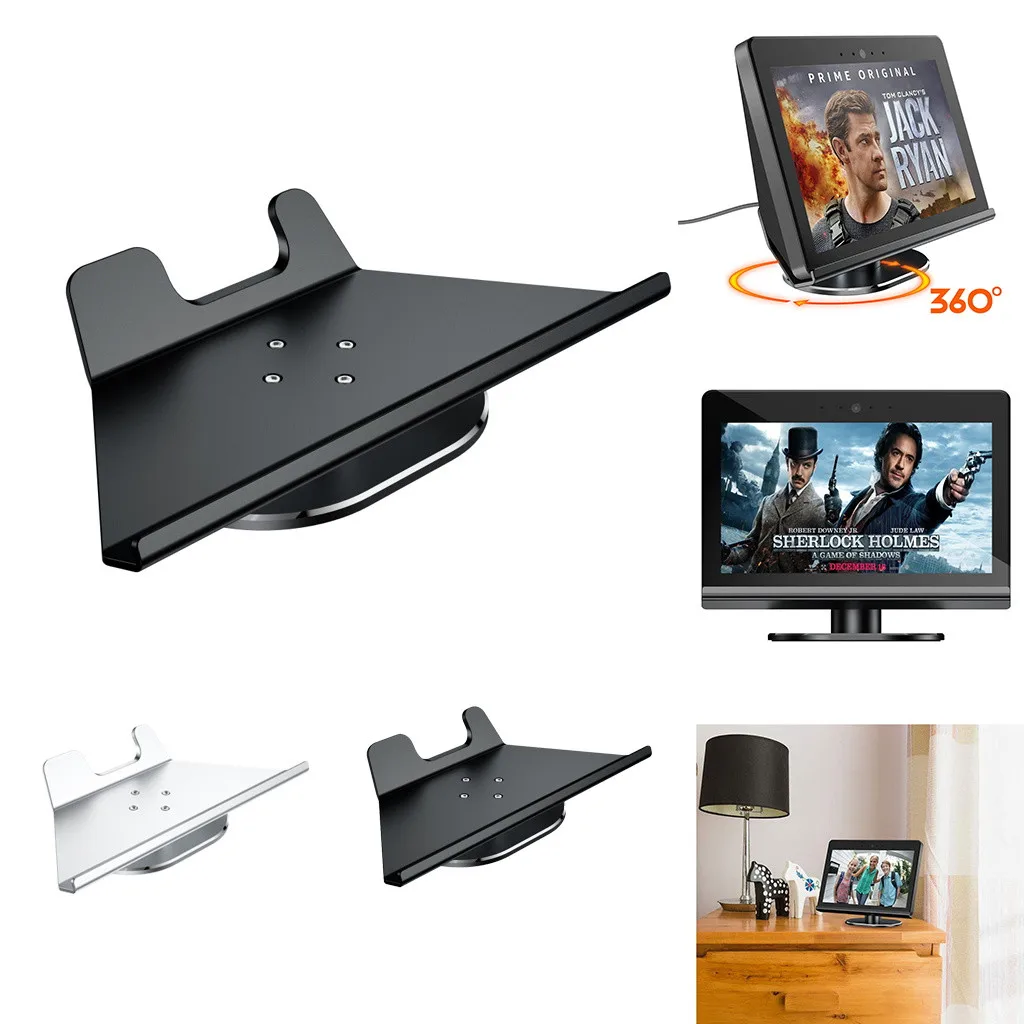 

phone holder stand popsock socket phone stand 360 Rotating Metal Base Holder Stand Mount For Amazon Echo Show for iphone z7