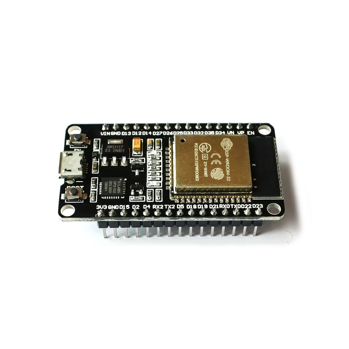 ESP32 ESP-32 ESP32S ESP-32S CP2102 беспроводной WiFi Bluetooth макетная плата Micro USB двухъядерный усилитель мощности фильтрующий модуль