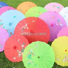 Свадебный зонтик цветной винтажный зонтик для танцев бамбуковый Цитоскелет