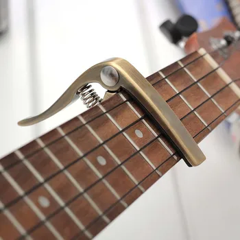 

Quick Change Tune Clamp Guitar Capo Metal Alloy Versatile Guitar Capo for Acoustic Guitar