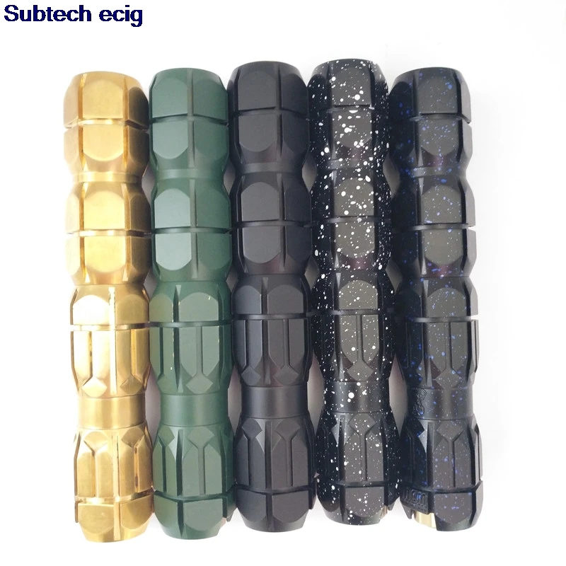 Underground Mcm Tube Mechanical Mod Mcmmoos Mods 30mm Brass Double