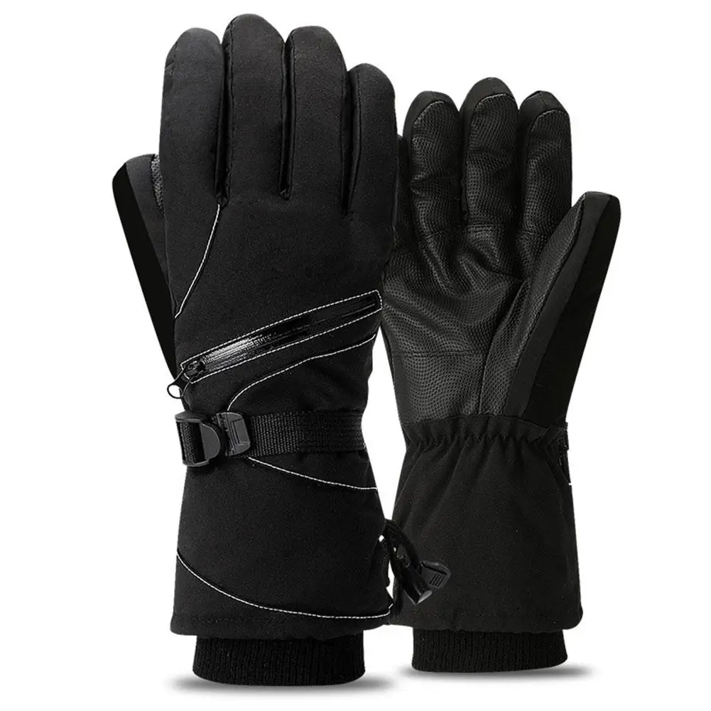 LumiParty Unisex Outdoor Cycling Gloves Winter Warm Wind Water Proof