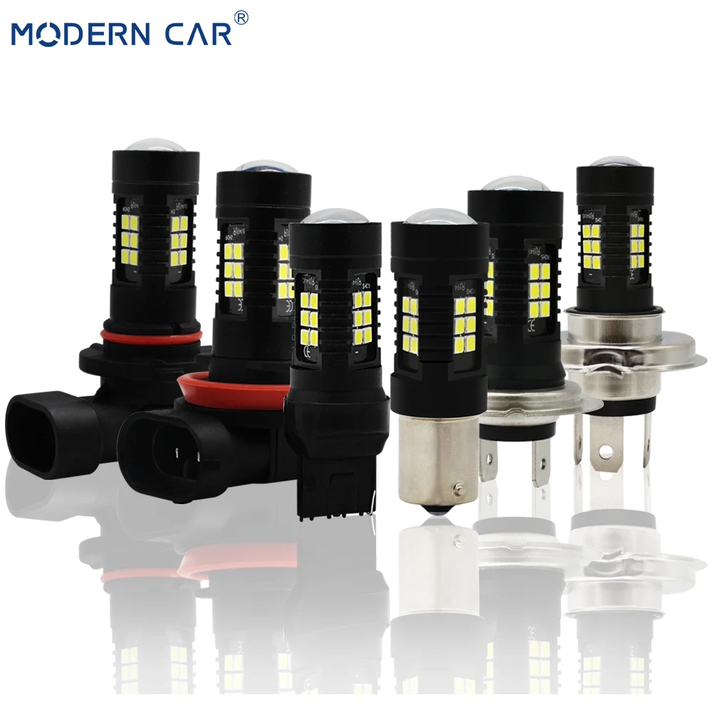 MODERN CAR Universal Seoul 2835 21SMD Chips Auto Car LED Fog Light Bulb H7 H11 T20 S25 T25 H4 9005 9006 Fog Lamp Bulb Headlights MODERN CAR Universal Seoul 2835 21SMD Chips Auto Car LED Fog Light Bulb H7 H11 T20 S25 T25 H4 9005 9006 Fog Lamp Bulb Headlights