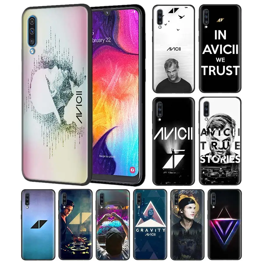 

Avicii DJ Tim Silicone Case for Samsung Galaxy A70 A50 A10 A20 A30 A40 A80 A6 A7 A8 Plus A9 Black Soft Case