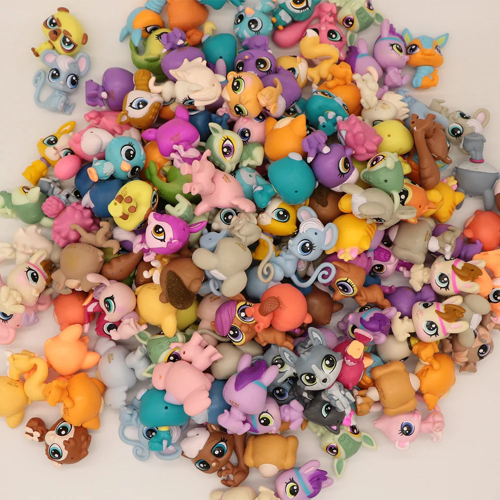 Littlest Pet Shop 10pcs Littlest Pet Shop Lps Mini Baby Toy Send Random 2pcs Dog Figure Woodland Resort Com