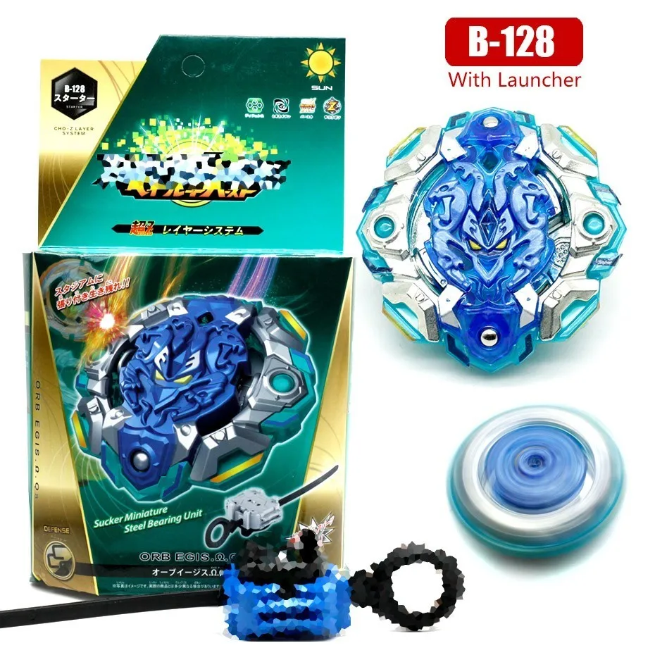 Beyblade B-128 стартер возродить Феникс. 10. Fr B127 128 122 129 Beyblades Toupie Бог Прядильный механизм Bayblade Blayblade игрушка - Цвет: B128