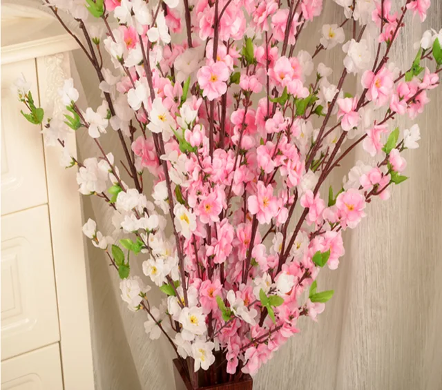 Emulate High Peach Home Furnishing Export Silk Flower Living Room Emulate High Peach Home Furnishing Export Silk Flower Living Room Decorative Blossom